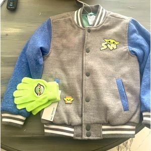 Disney baby today jacket & glove set